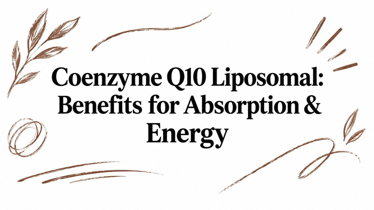 Coenzyme Q10 Liposomal: Benefits for Absorption & Energy