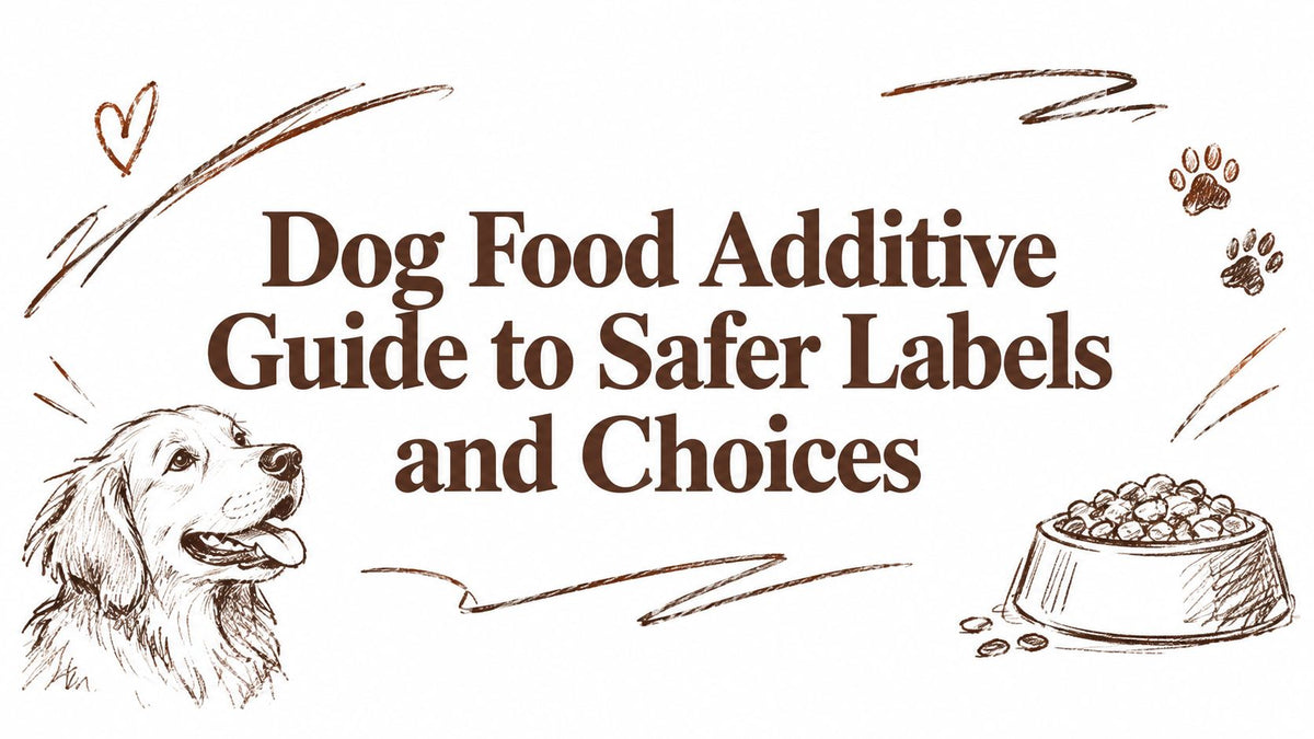Dog Food Additive Guide to Safer Labels and Choices