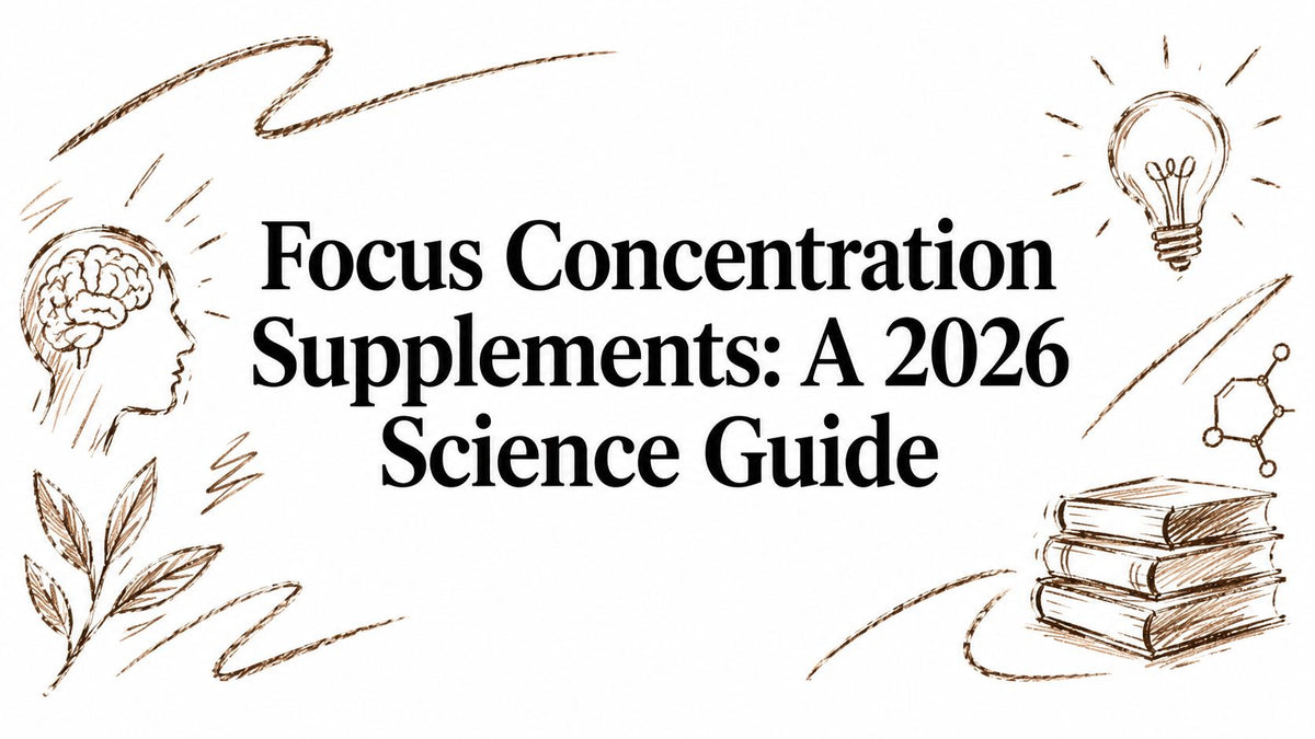Focus Concentration Supplements: A 2026 Science Guide