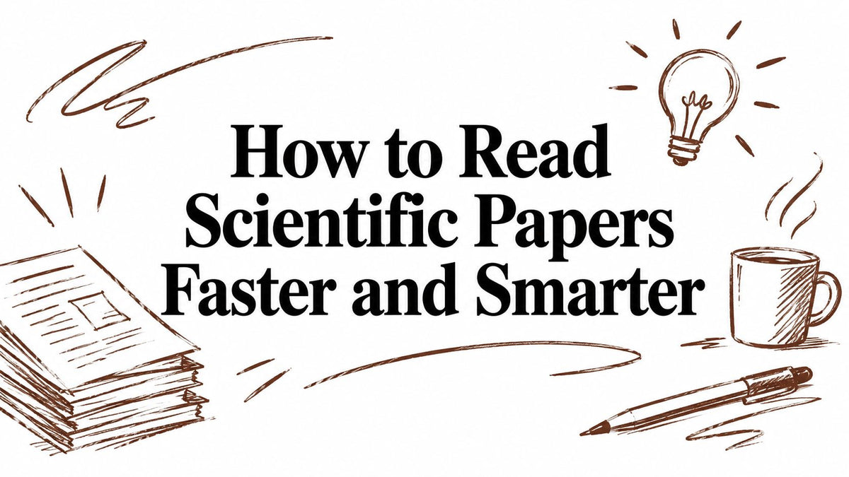 How to Read Scientific Papers Faster and Smarter