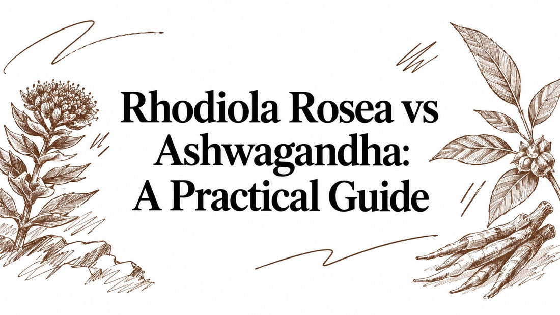 Rhodiola Rosea vs Ashwagandha: A Practical Guide