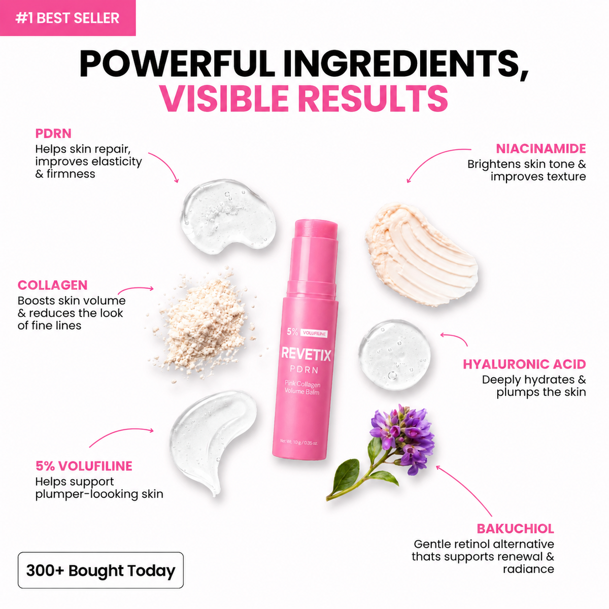 anti wrinkle balm stick close up texture