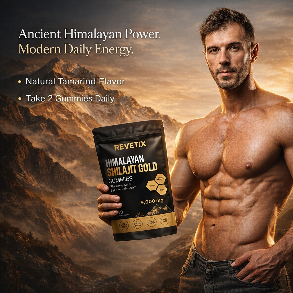 REVETIX Himalayan Shilajit & Ashwagandha Mineral...


