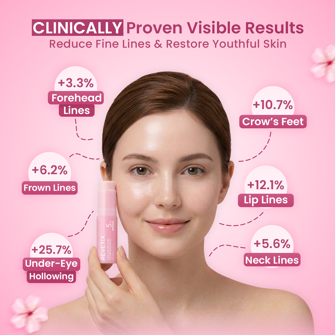 anti wrinkle balm stick application on face
