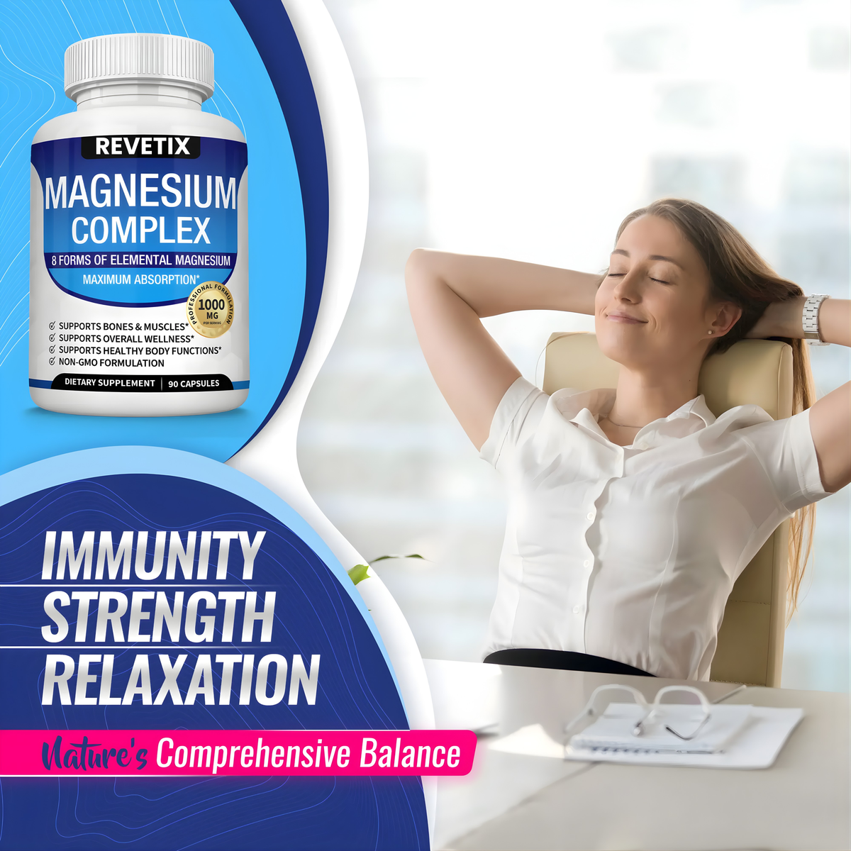 magnesium complex supplement high absorption formula