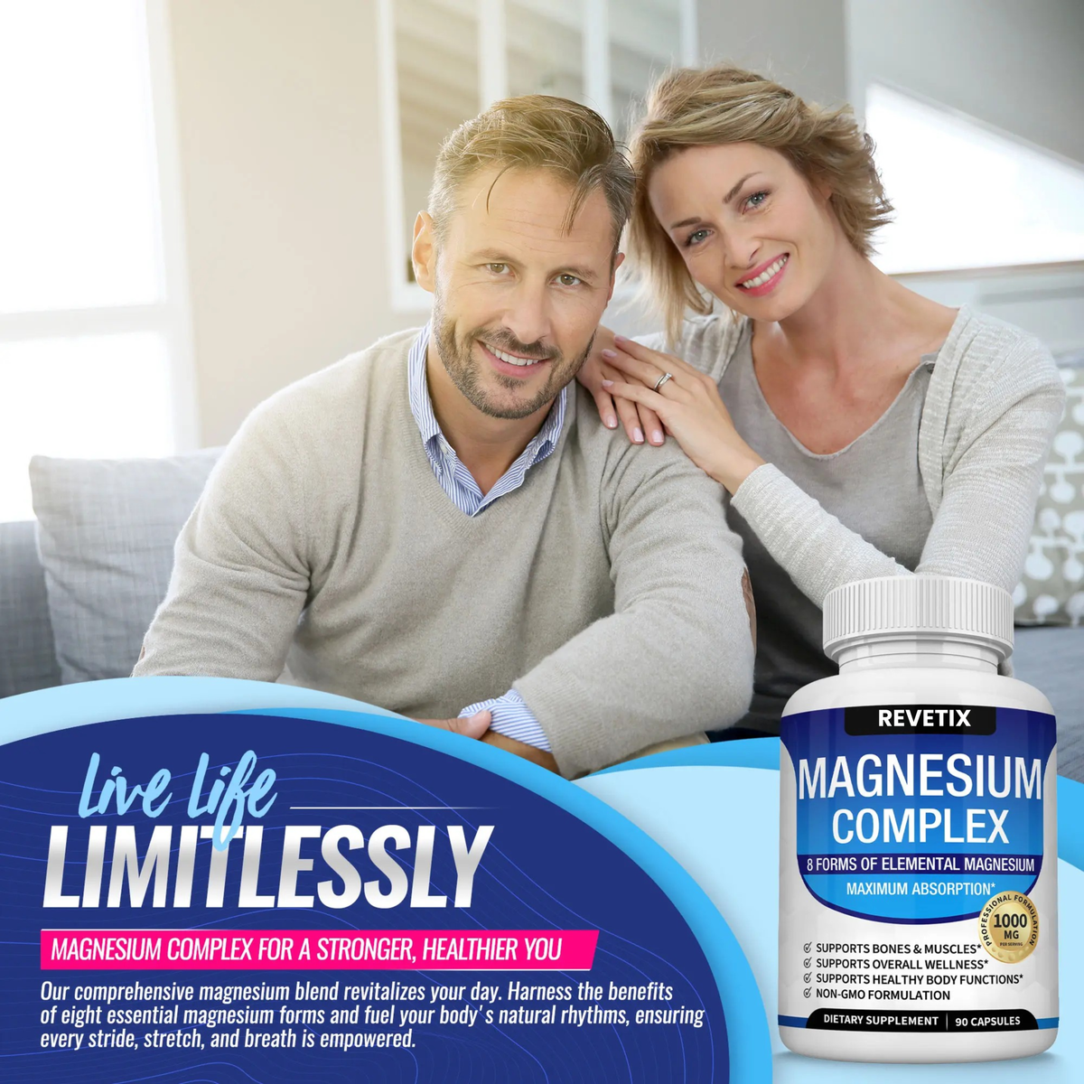 magnesium complex supplement muscle recovery product