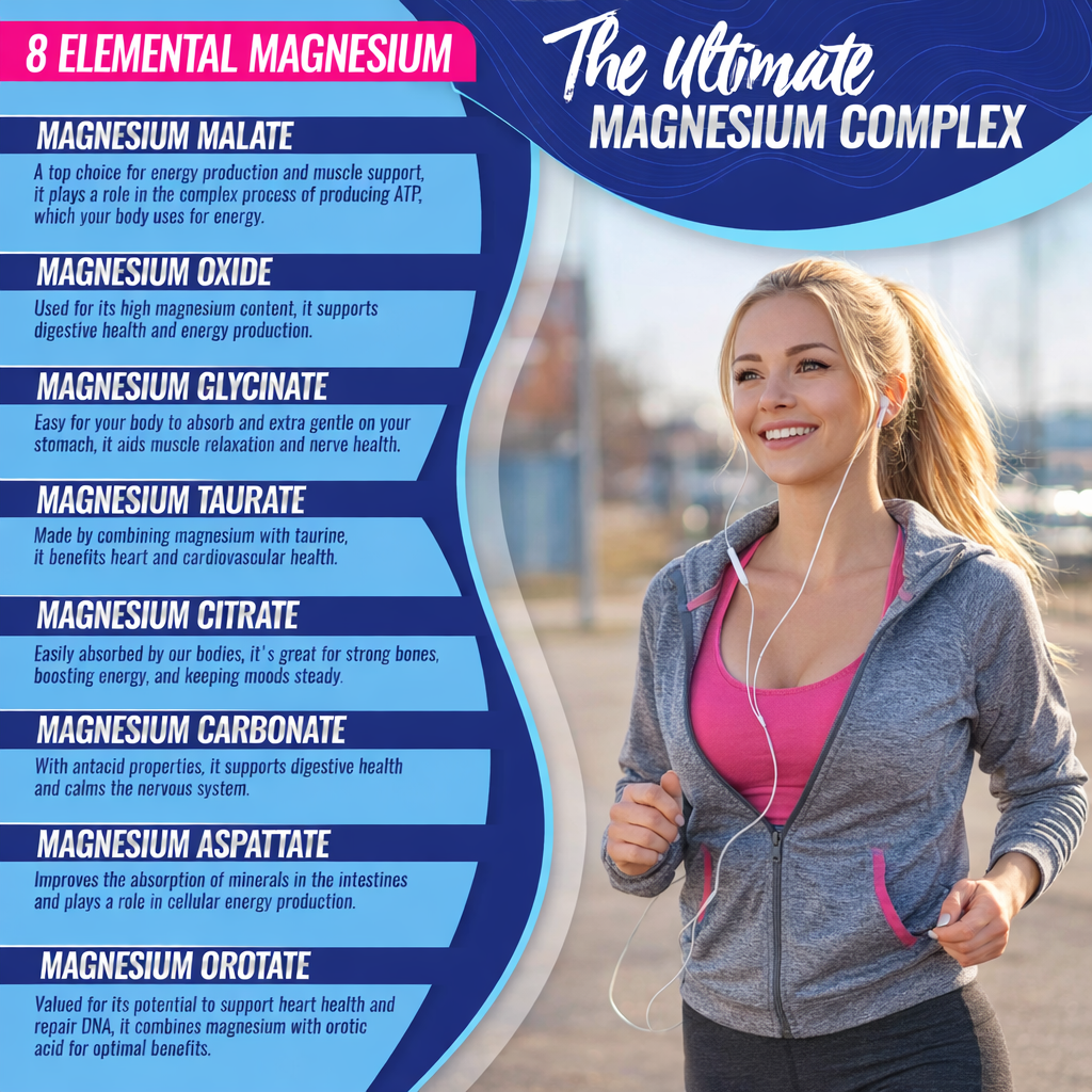 magnesium complex supplement sleep support formula