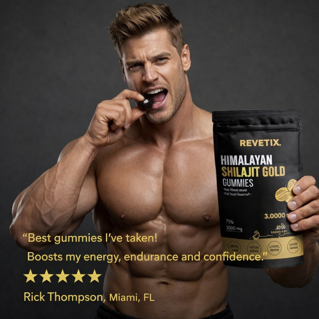 shilajit gummies energy supplement product